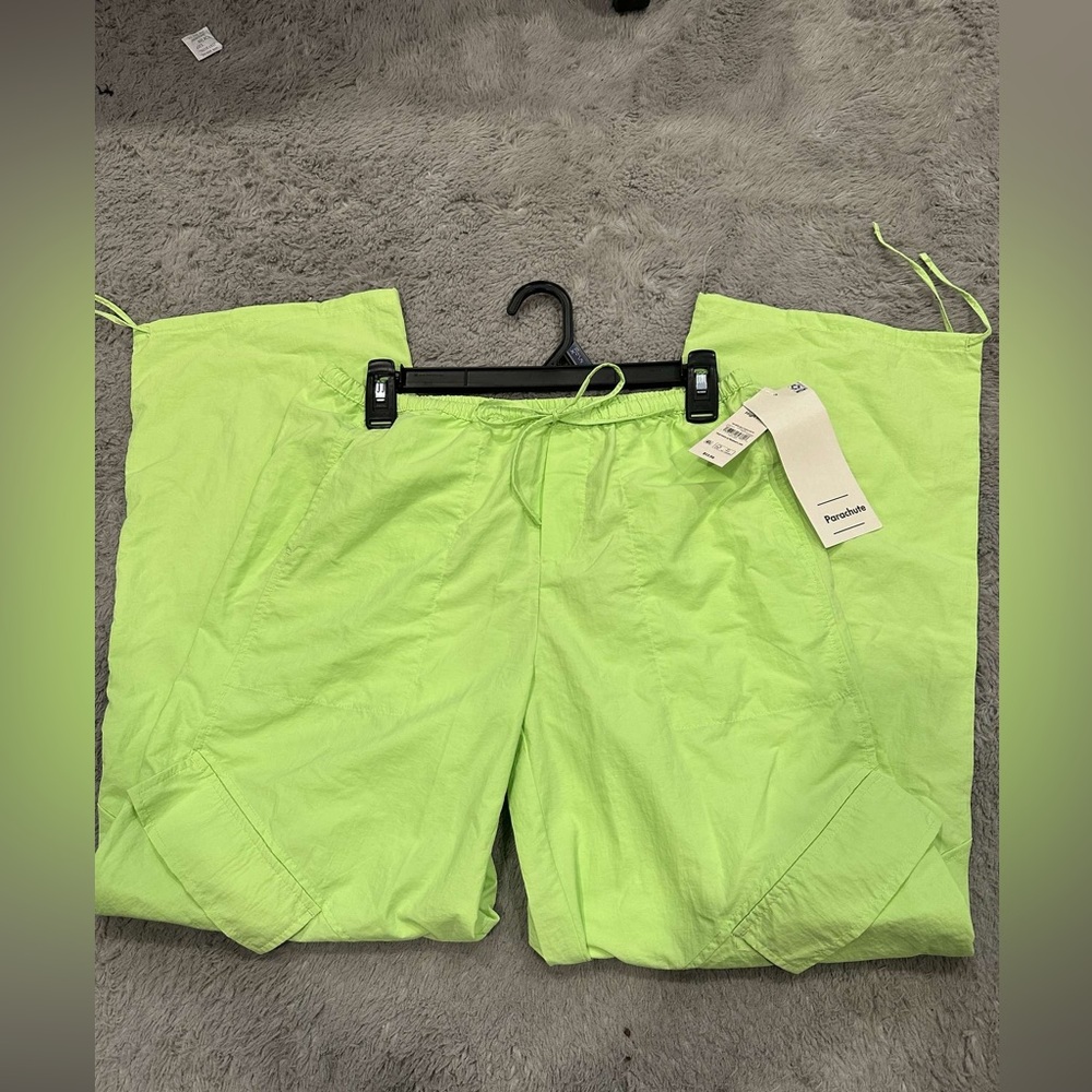 Bright Green Drawstring Pants